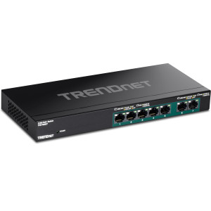 TRENDnet TPE-TG327 5-Port PoE+ Unmanaged 1G/2.5G Ethernet Switch, 30W/Port, Wall mountable